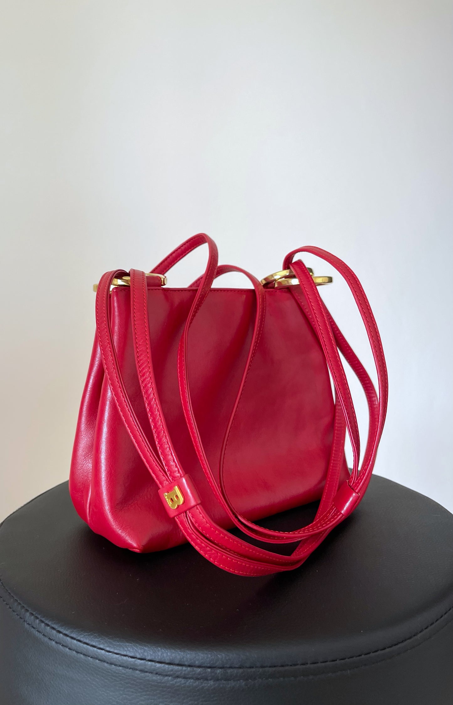 Amazing authentic vintage leather bag Bally