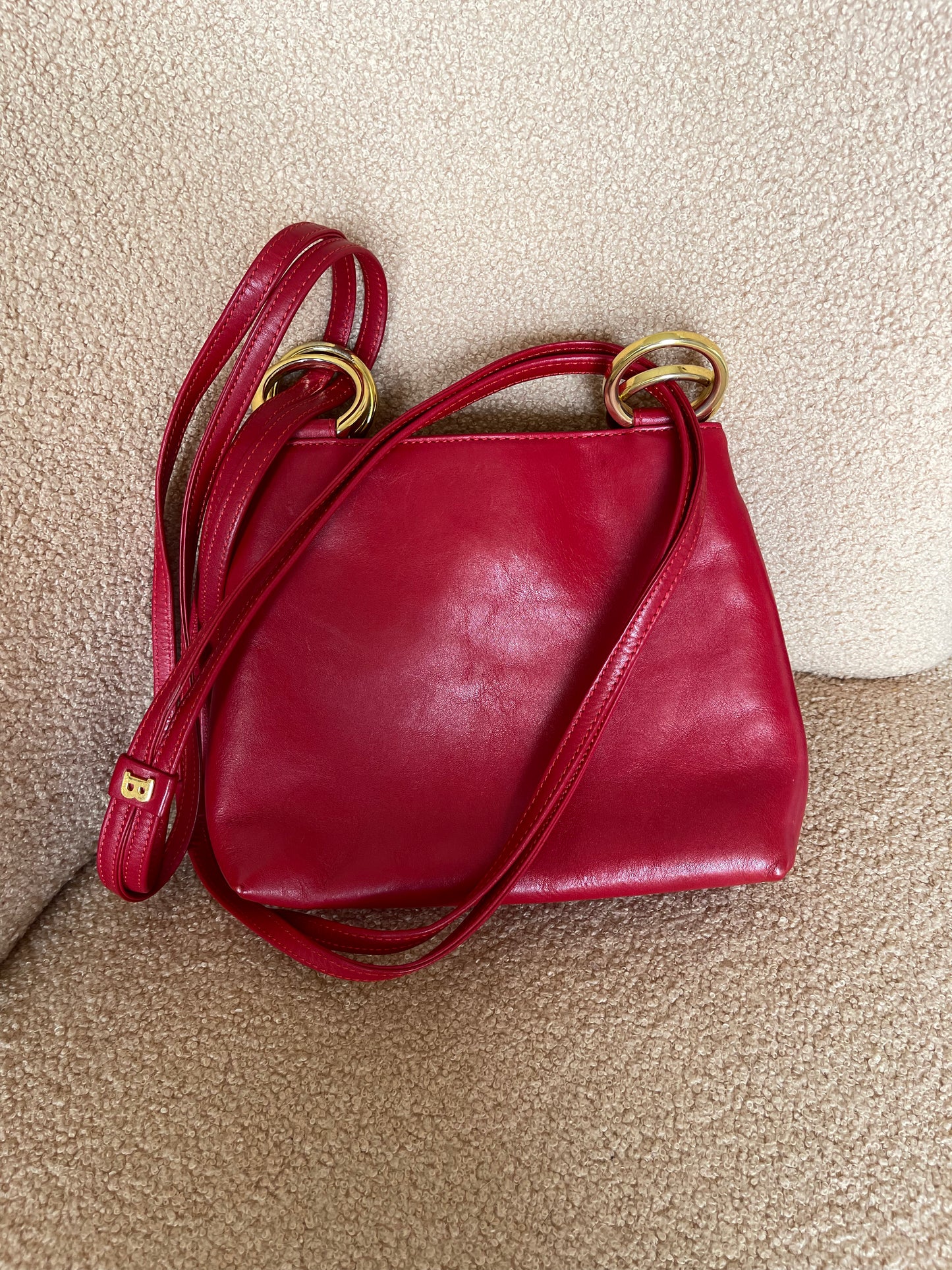 Amazing authentic vintage leather bag Bally