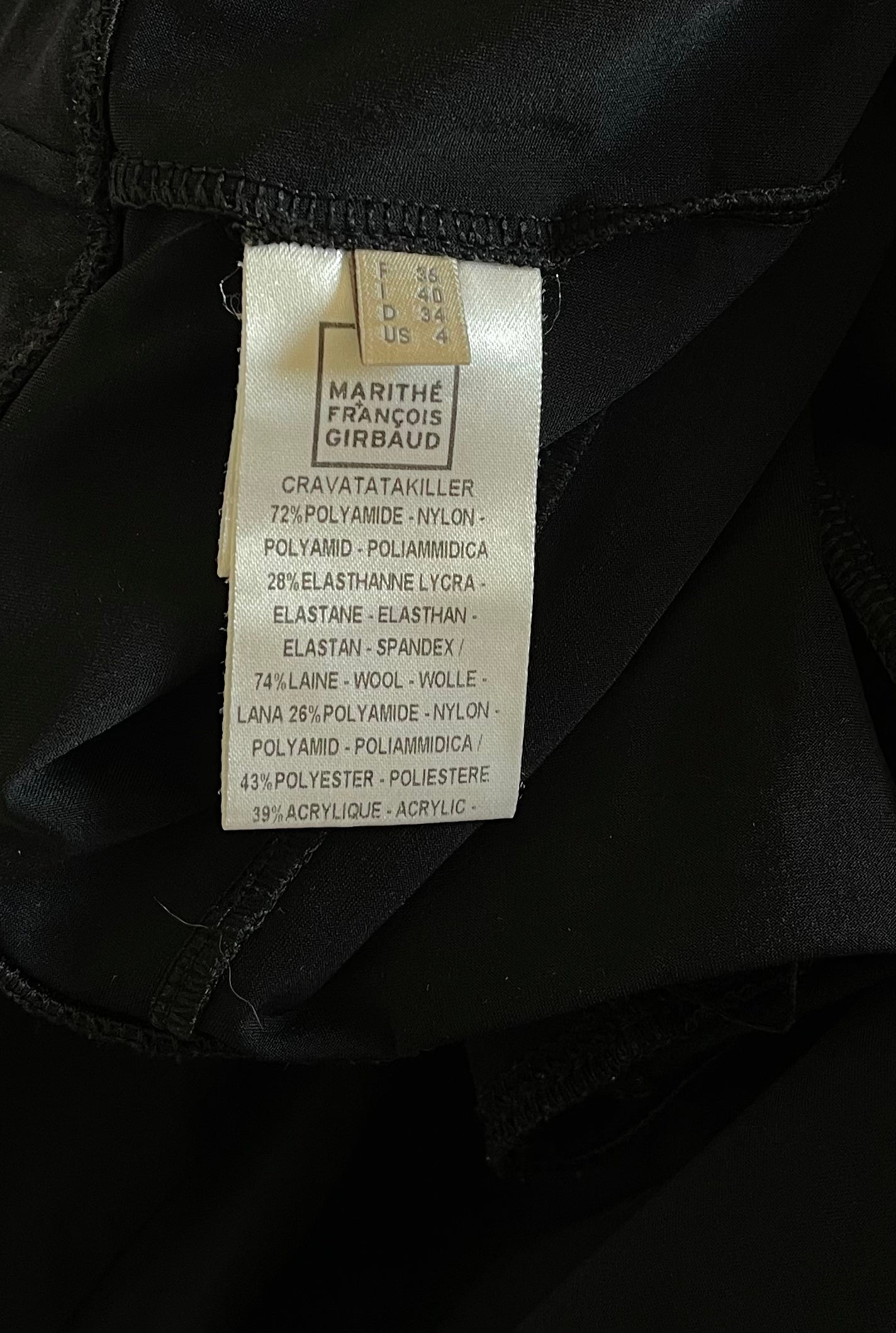 Vintage skirt/dress from avant-garde style French brand Marithé and François Girbaud