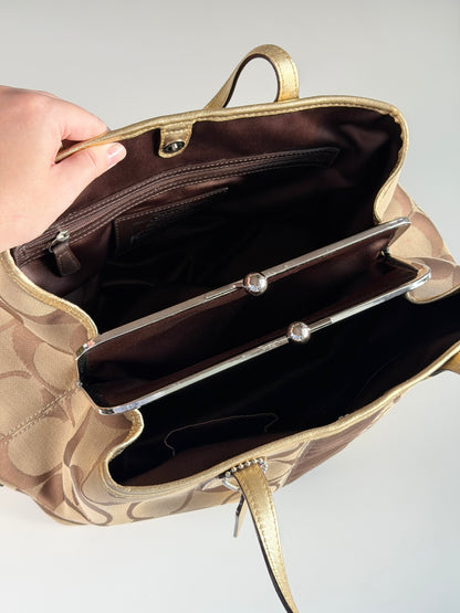 Vintage authentic Coach tote bag