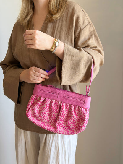 Vintage DKNY pink shoulder bag