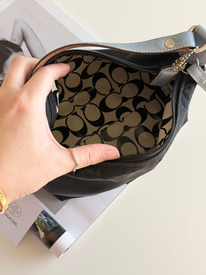 Vintage Coach nylon mini bag