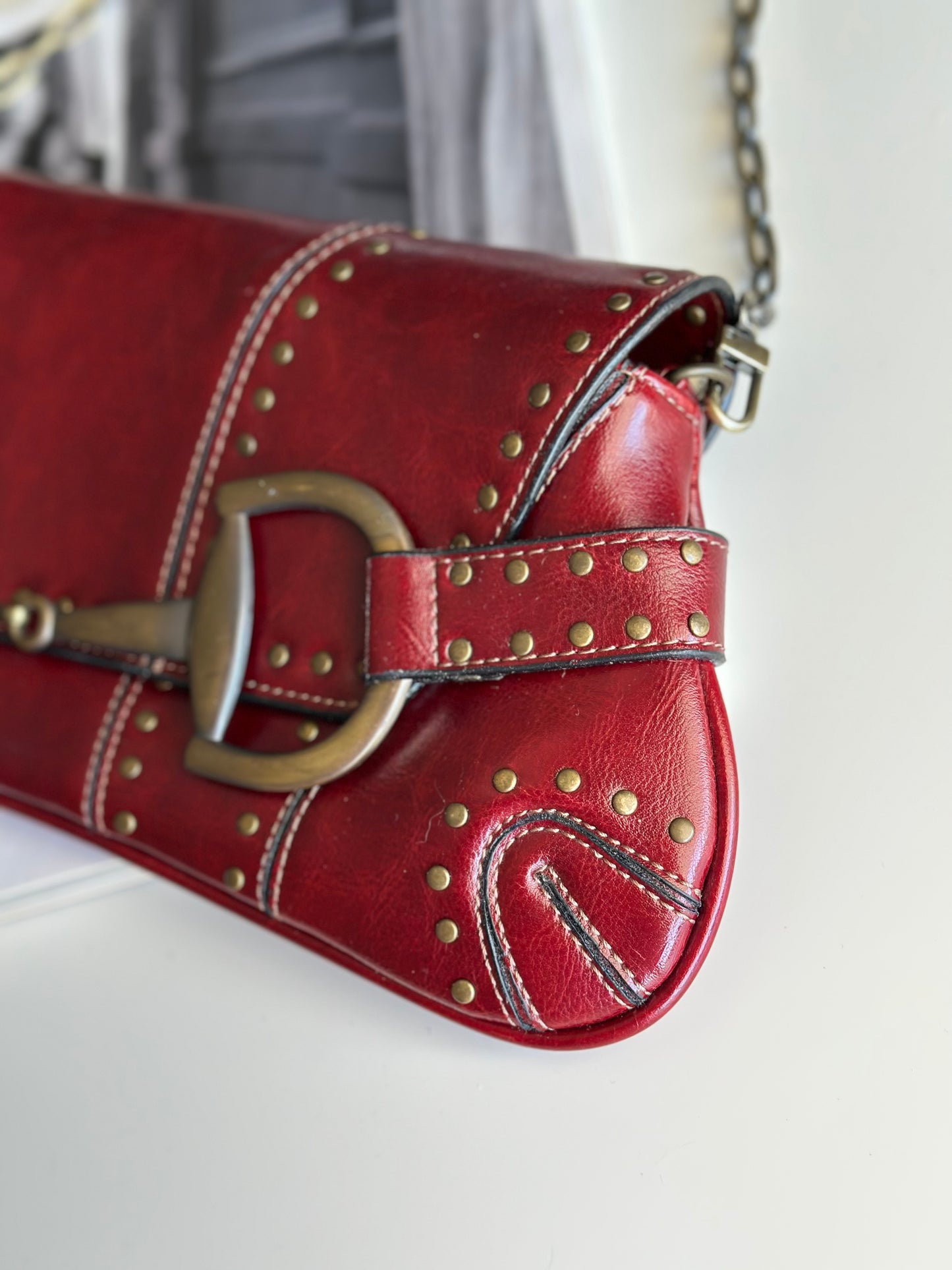 Incredible vintage shoulder bag by Rina Rich
