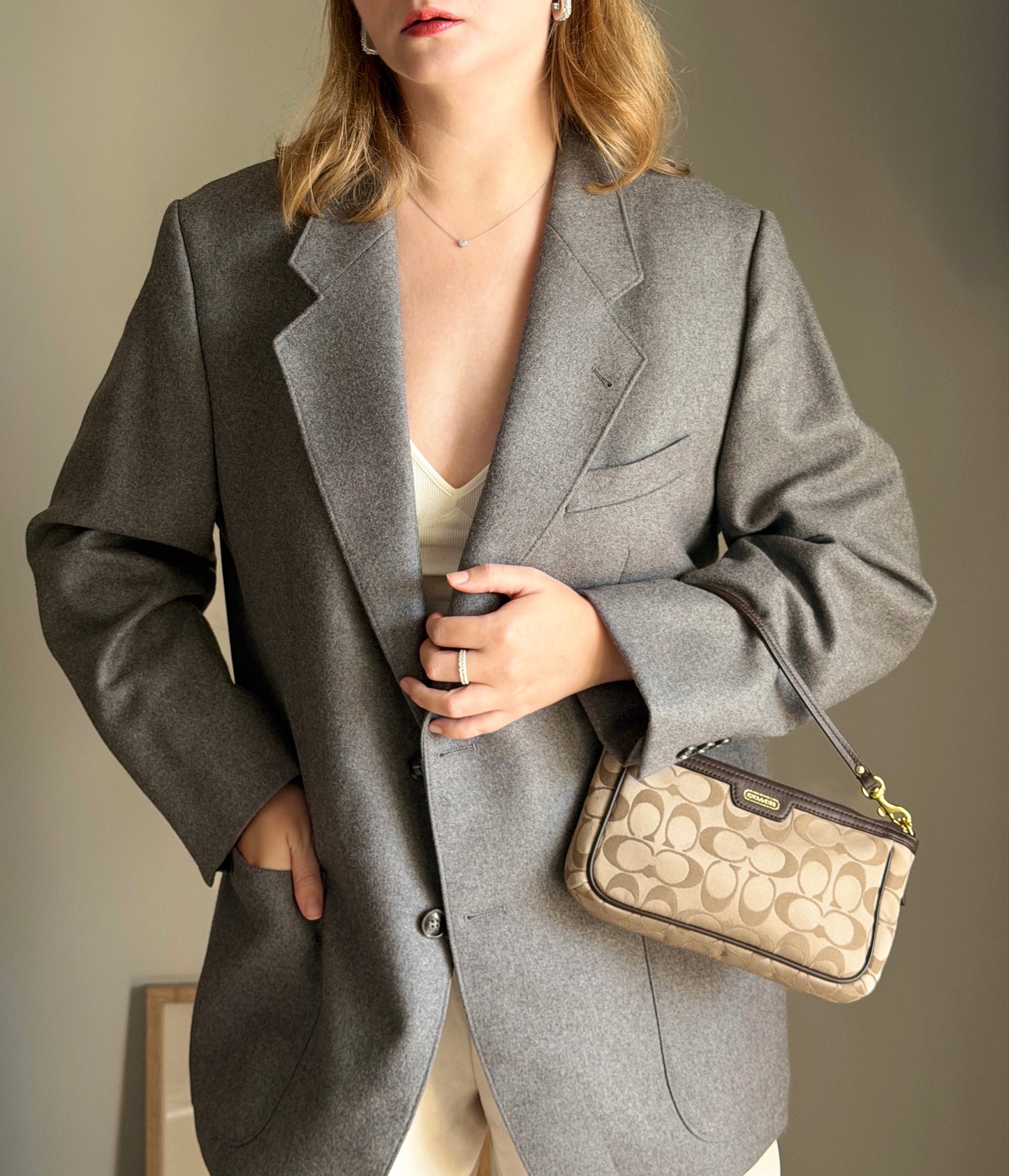 Stunning authentic vintage Coach mini bag