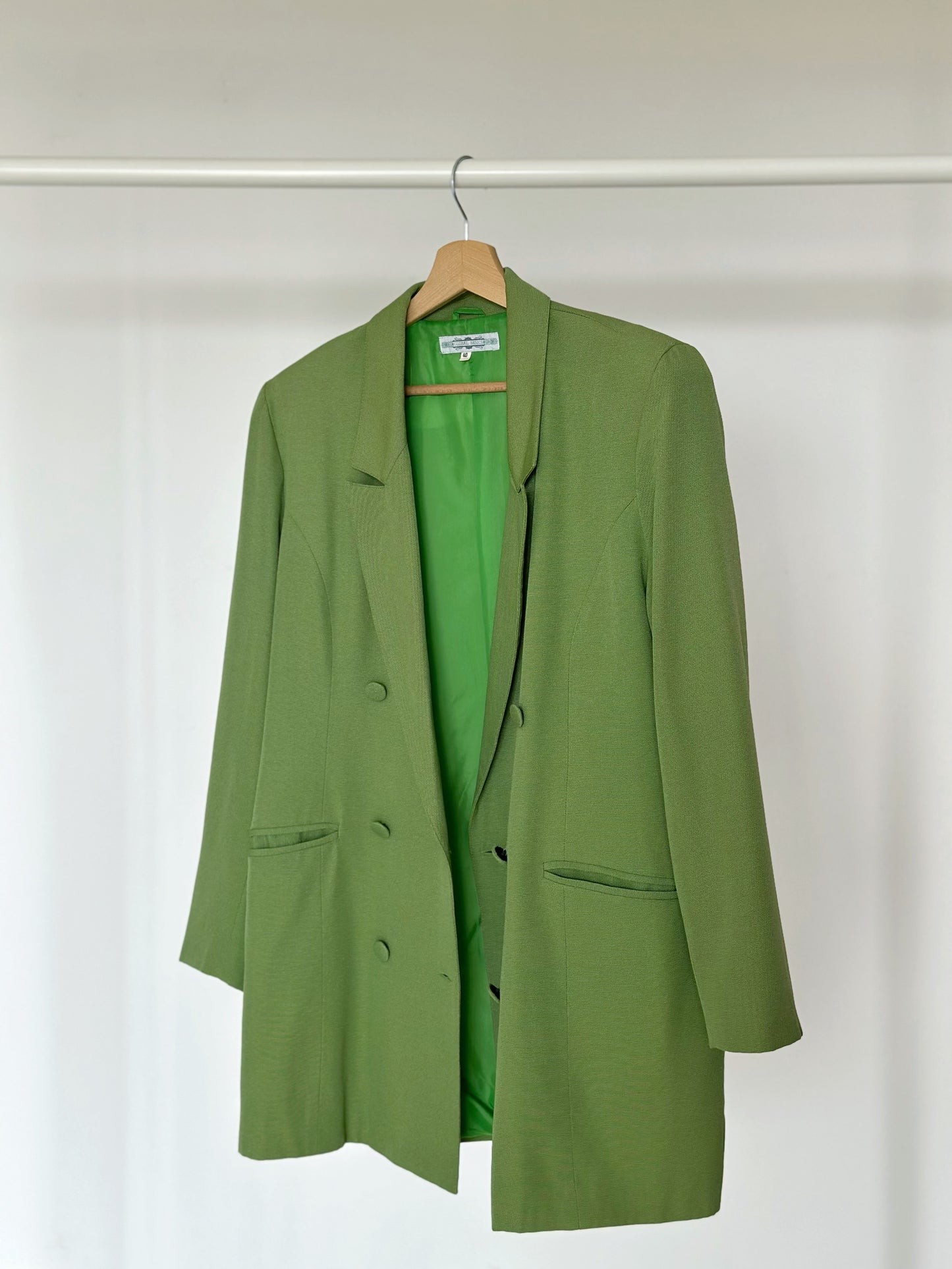 Stunning vintage green blazer