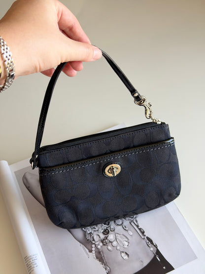 Amazing vintage Coach signature mini bag