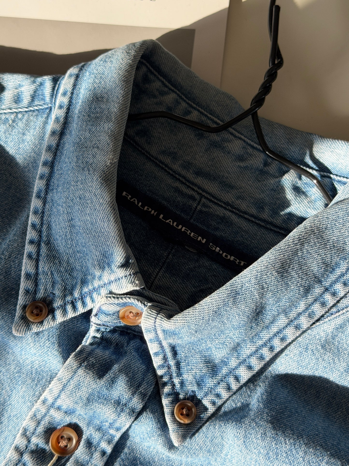 Classic vintage denim shirt by Polo Ralph Lauren