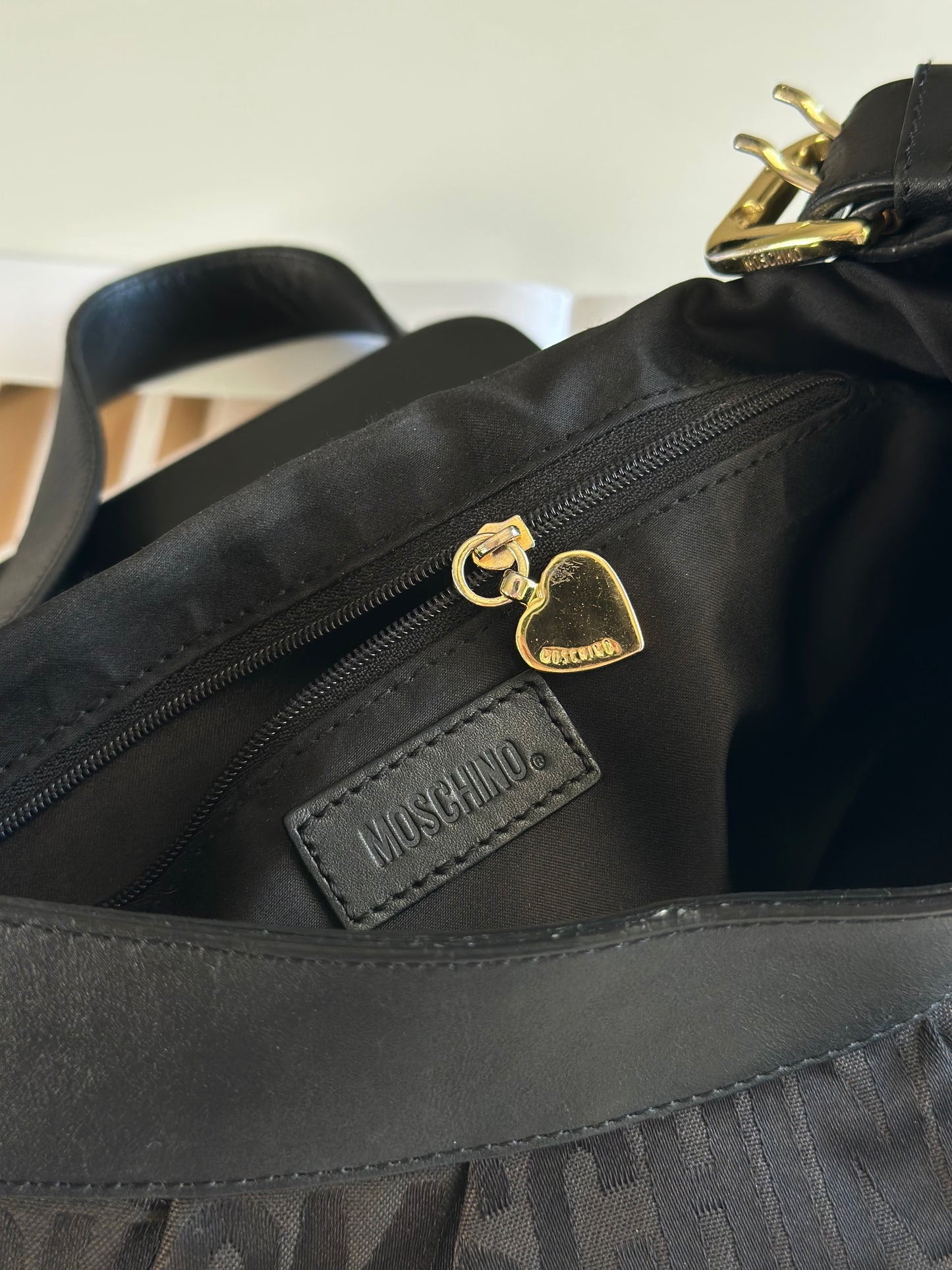 Vintage Moschino hobo bag