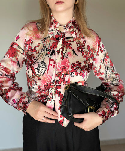 Rare vintage Escada silk blouse