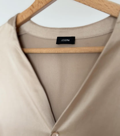 Incredible 100% silk satin blouse by Joseph