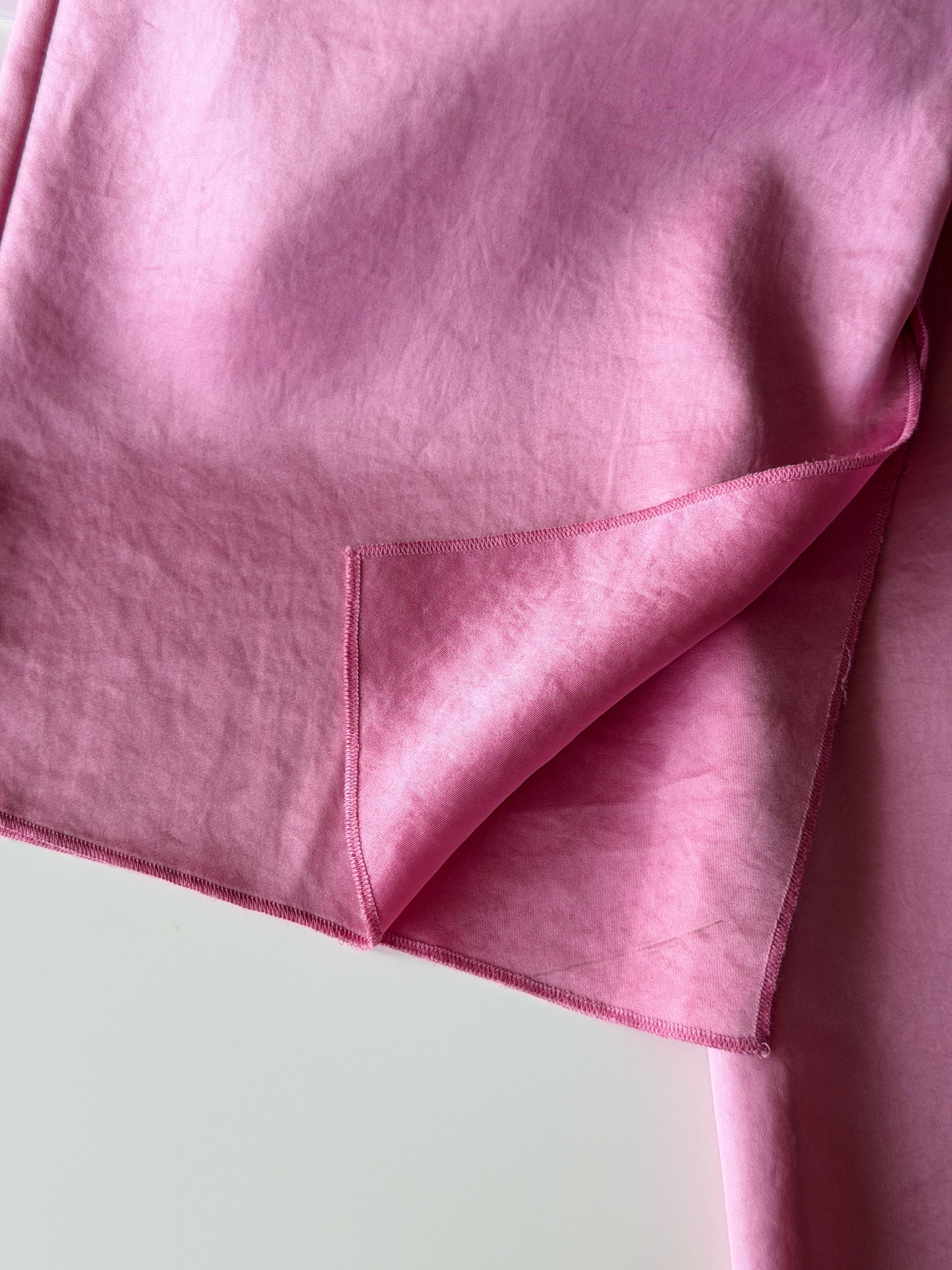 Pink satin trousers Nanushka