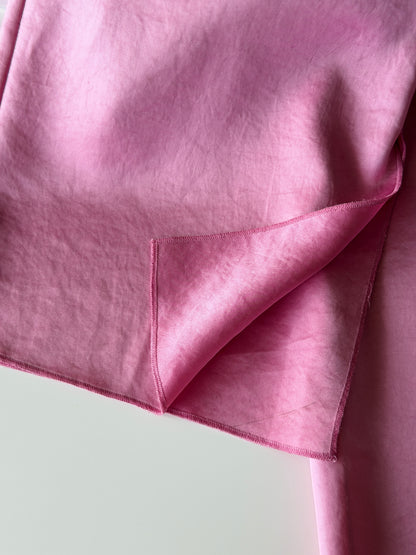 Pink satin trousers Nanushka