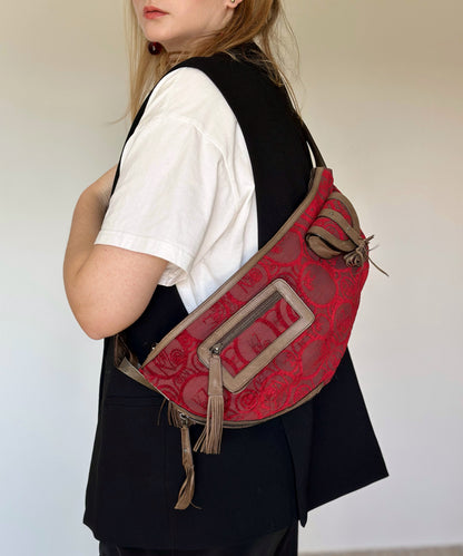 Stunning authentic vintage crossbody bag by Kenzo