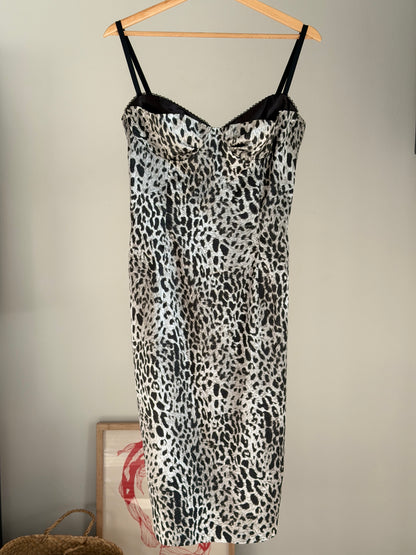 Chic Kookai slip satin leo dress
