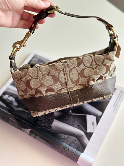 Authentic vintage monogram Coach bag