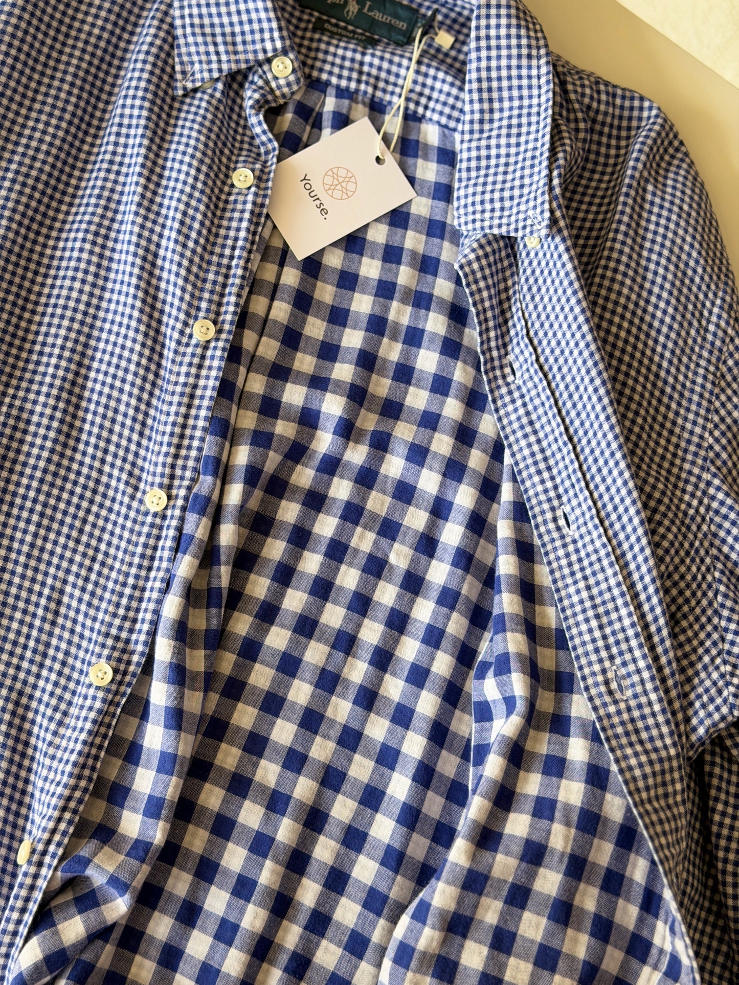 Vintage Ralph Lauren gingham shirt