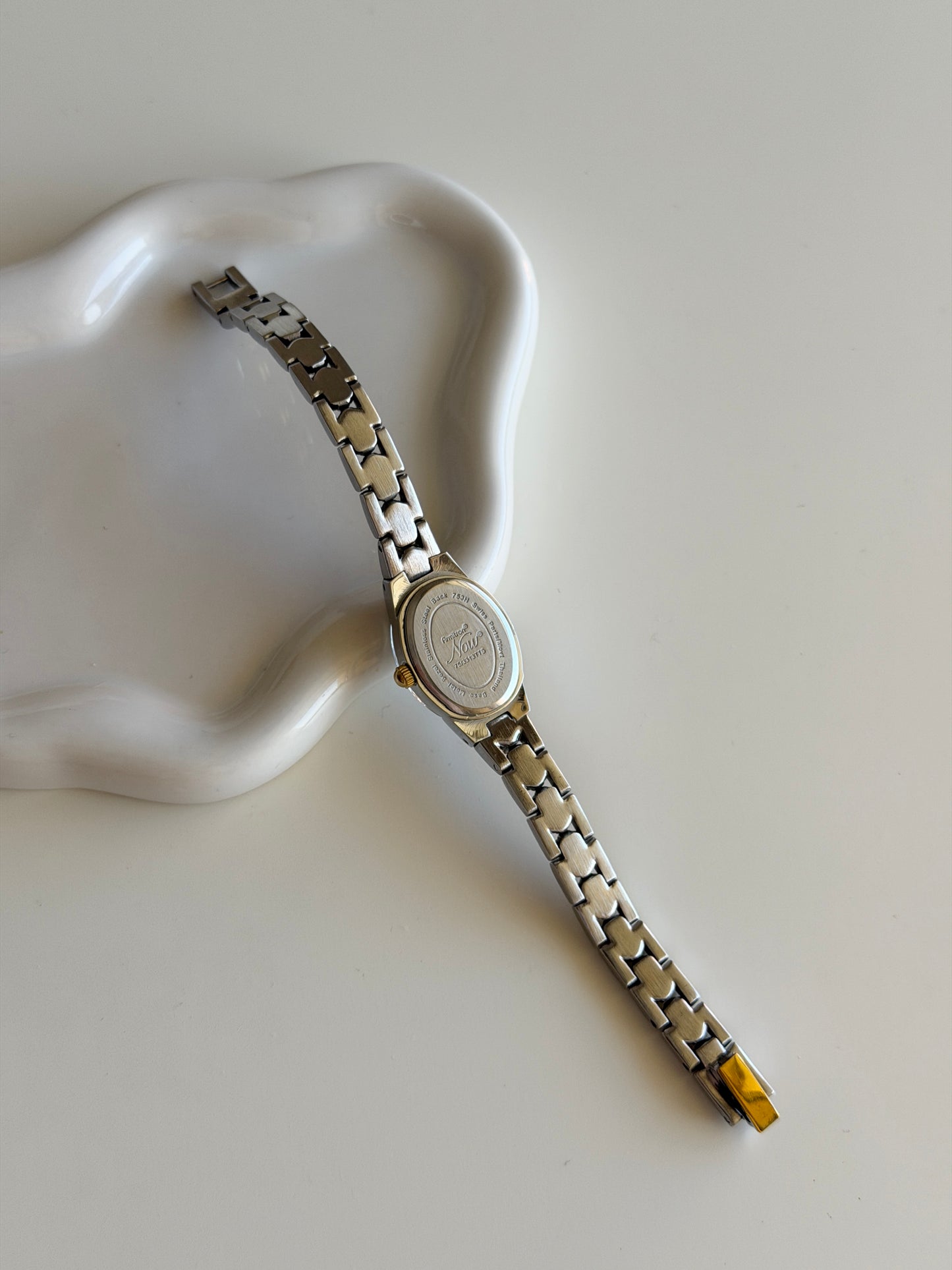Vintage Armitron Now watch in a sleek two-tone finish