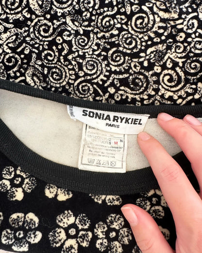 Lovely vintage velvet top by Sonia Rykiel (made in France)