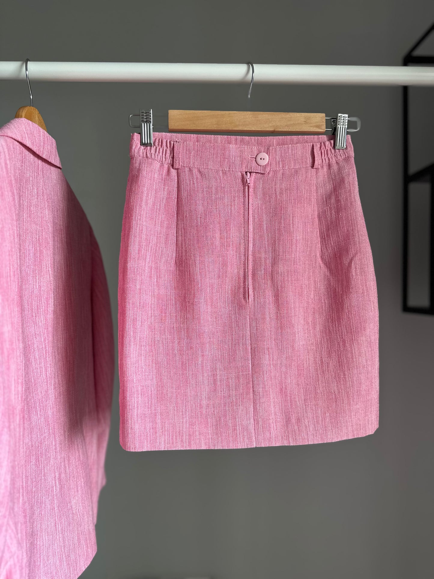 Lovely vintage two-piece pink suit