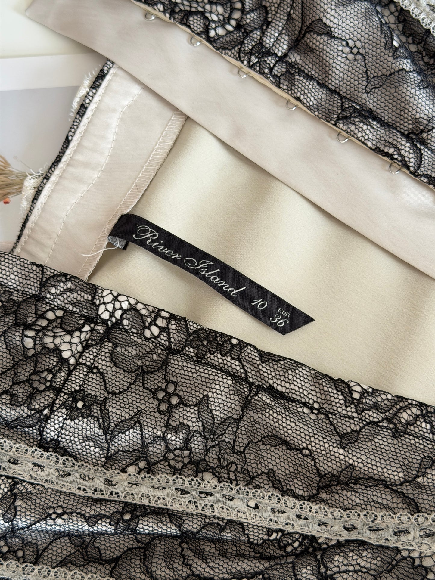 Vintage lace corset