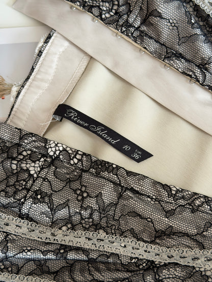 Vintage lace corset