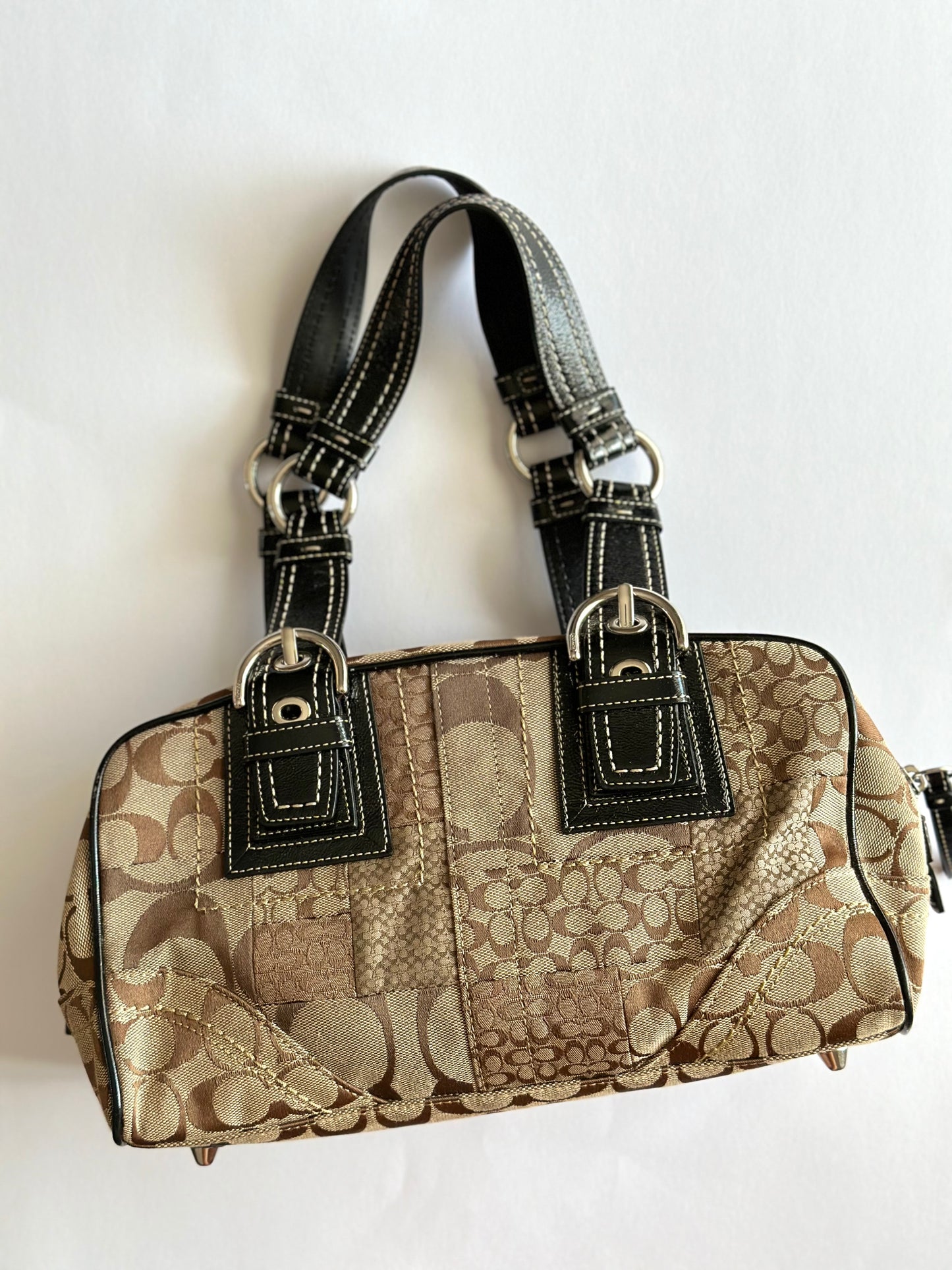 Stylish authentic monogram bag Coach