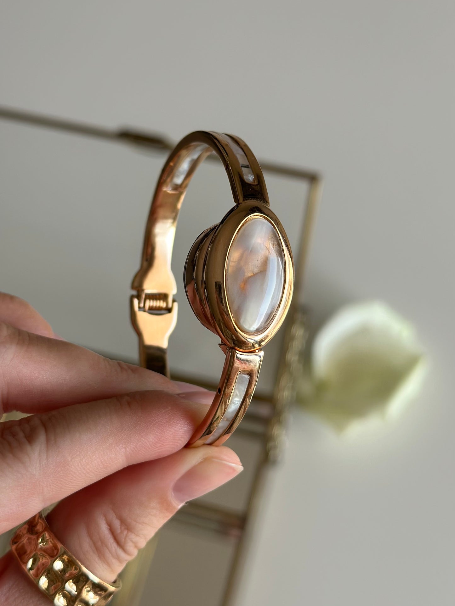 Vintage Omax watch with hidden dial