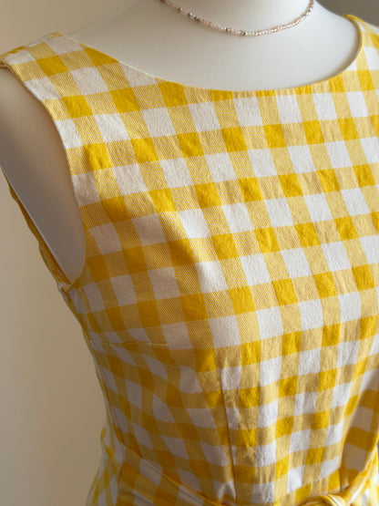 Vintage sleeveless cotton dress