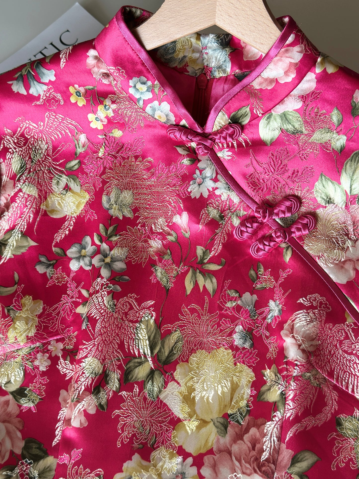 Beautiful Chinese viscose/silk dress