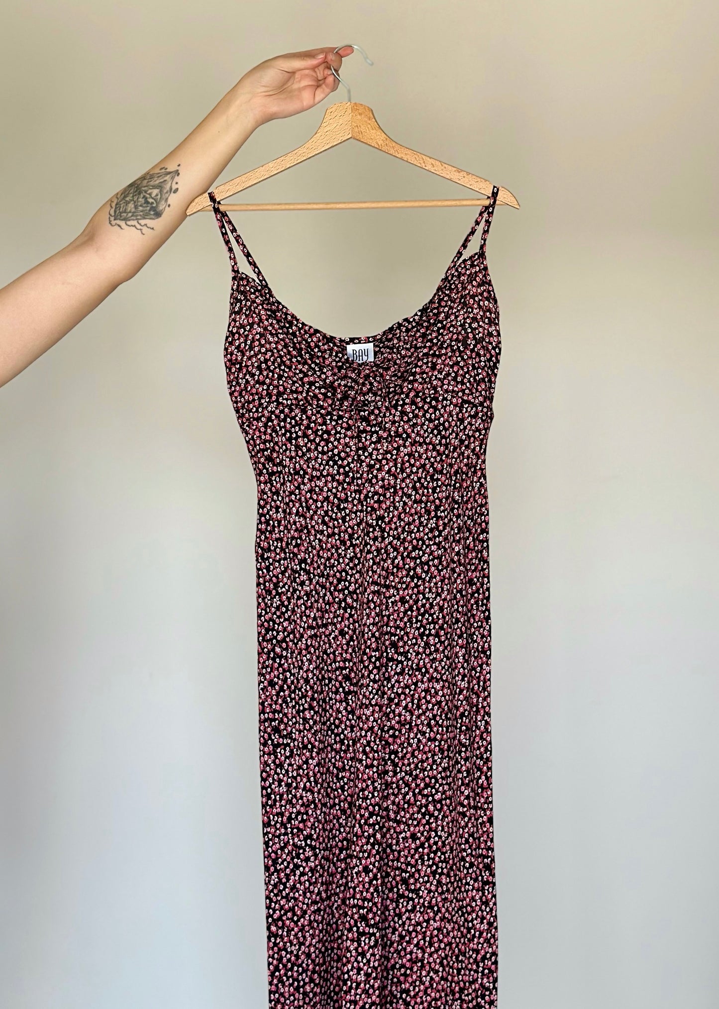 Stunning vintage floral slip dress