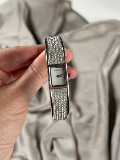 Charming vintage Vogue bangle sparkling watch