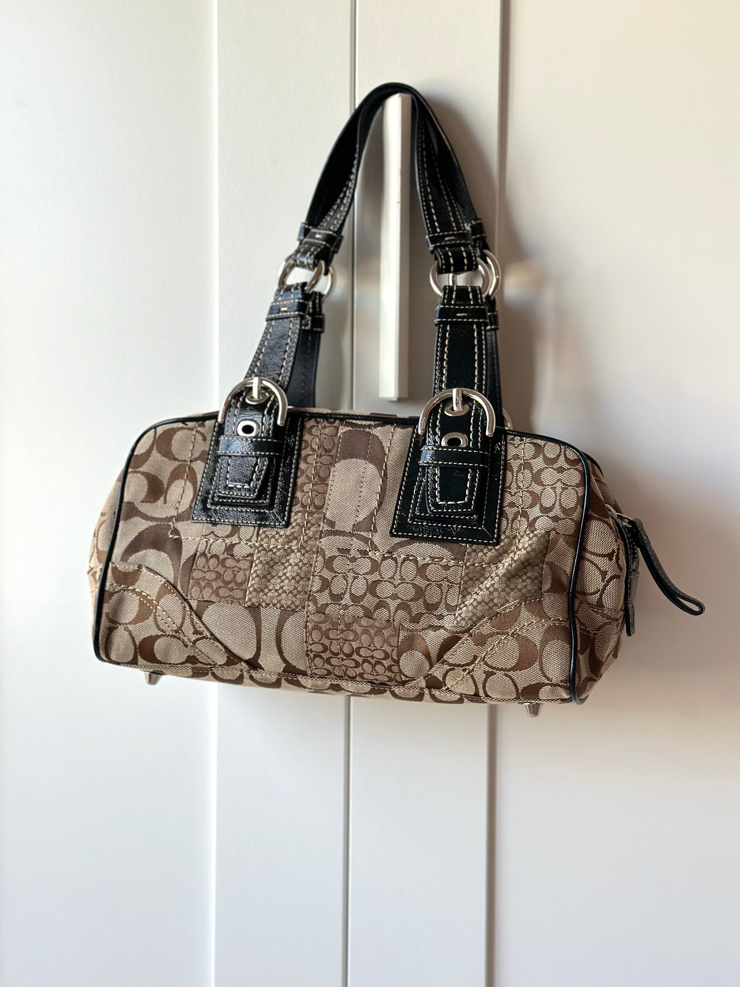 Stylish authentic monogram bag Coach