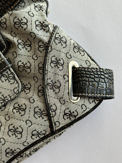 Trendy vintage monogram bag Guess