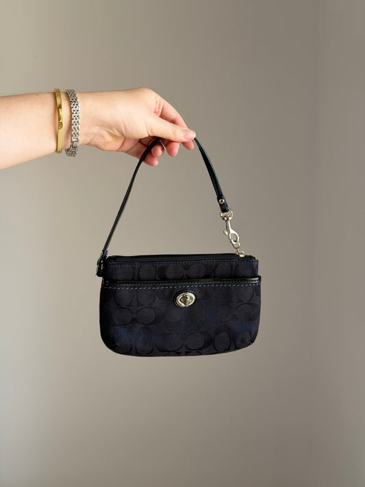 Amazing vintage Coach signature mini bag