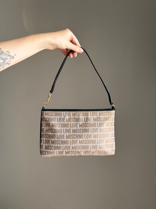 Iconic vintage Love Moschino shoulder bag