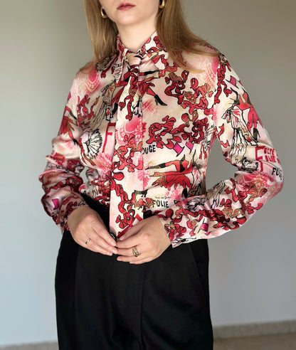 Rare vintage Escada silk blouse