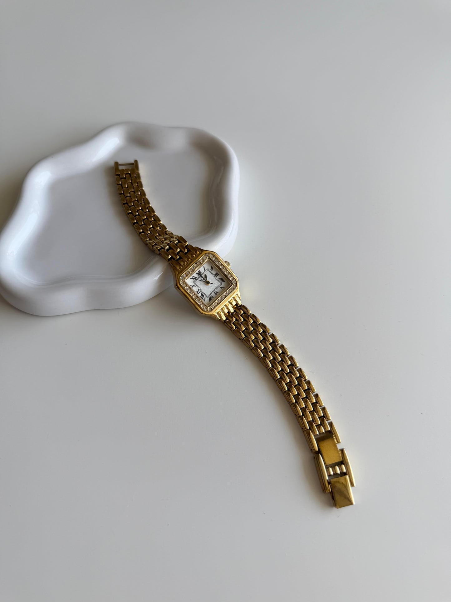 Vintage gold-tone watch Limit
