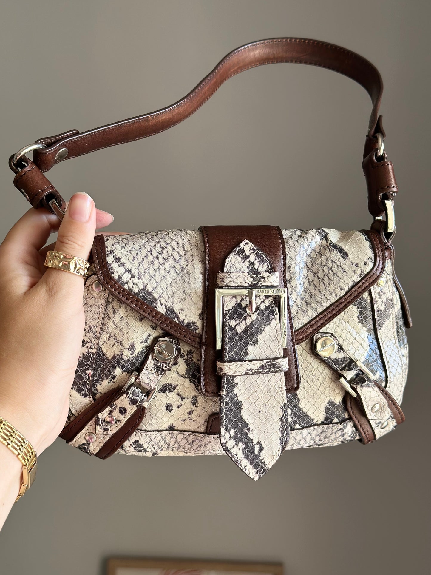 Standout vintage mini bag from Karen Millen