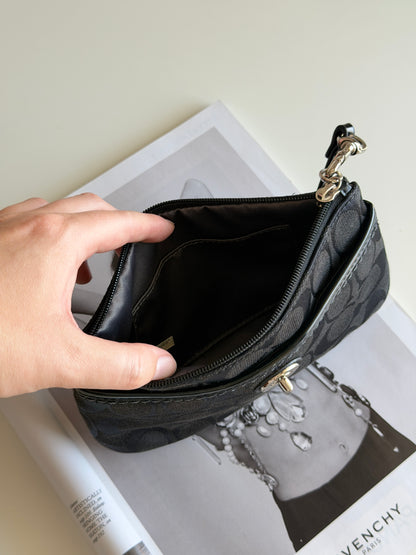 Amazing vintage Coach signature mini bag
