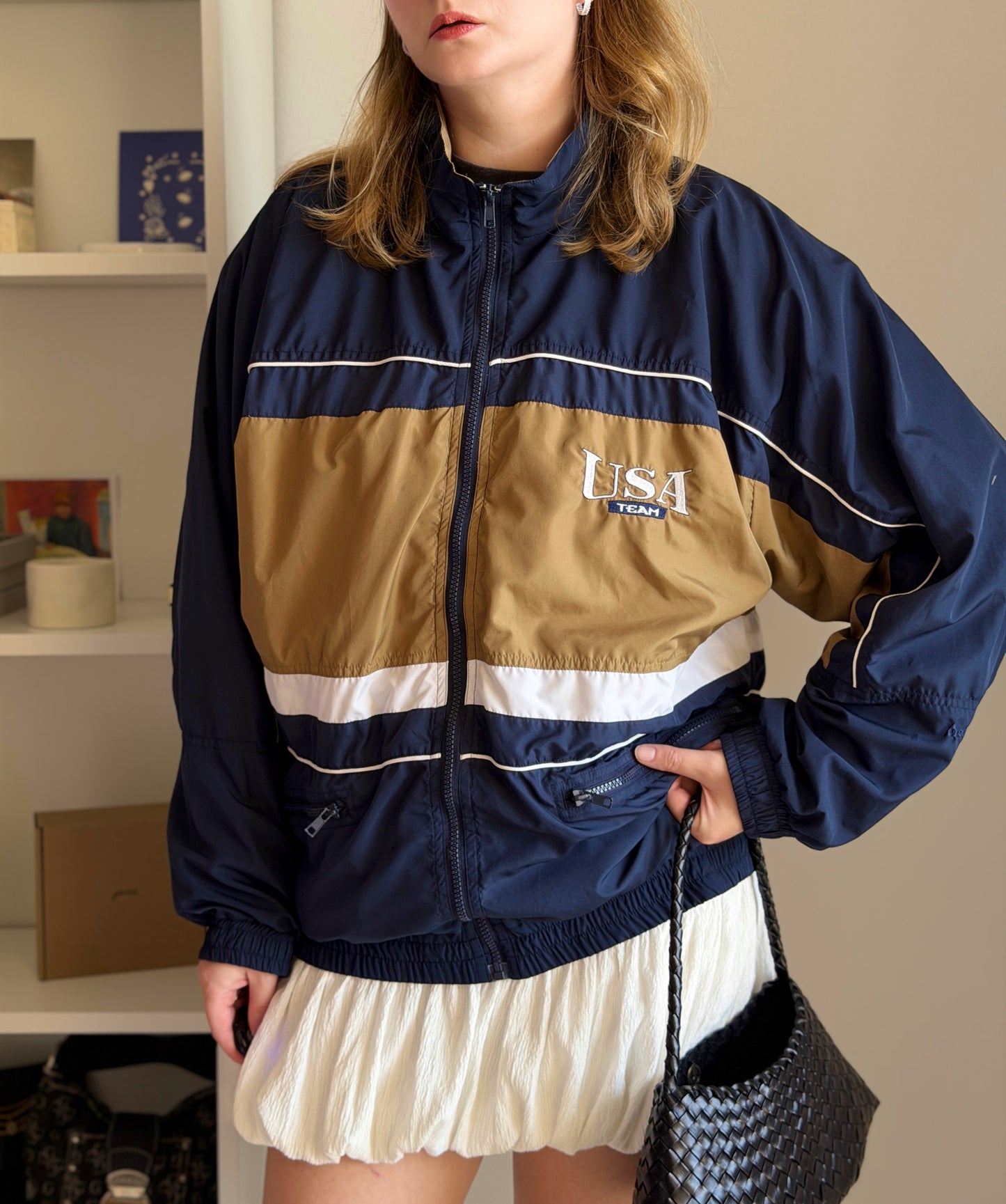 Vintage classic windbreaker