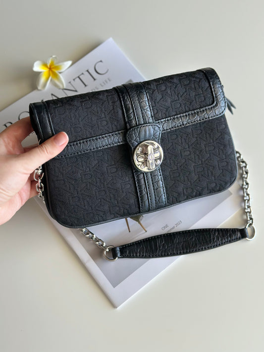 Sophisticated vintage DKNY shoulder bag