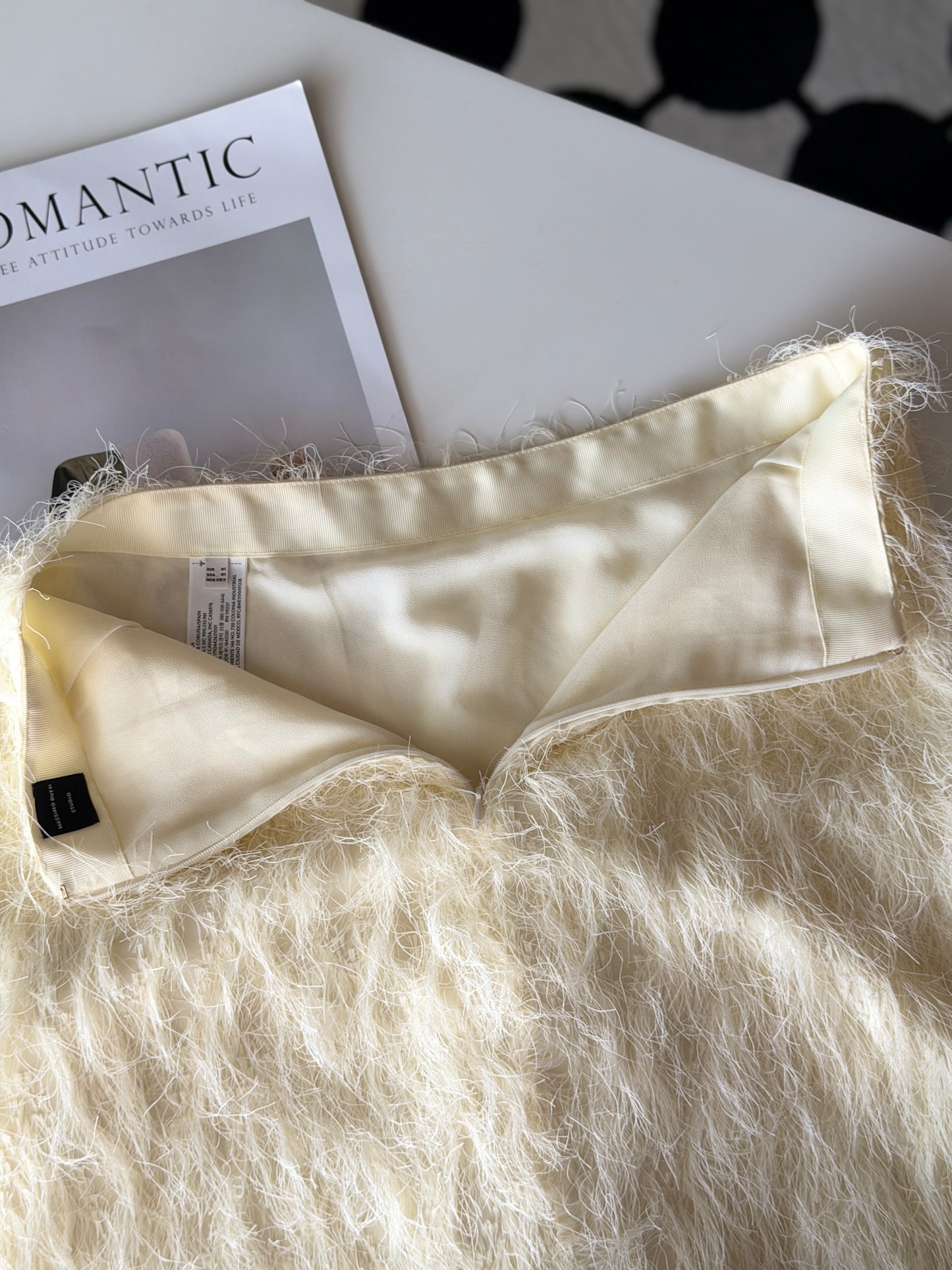 Gorgeous pale yellow maxi skirt from Massimo Dutti Studio