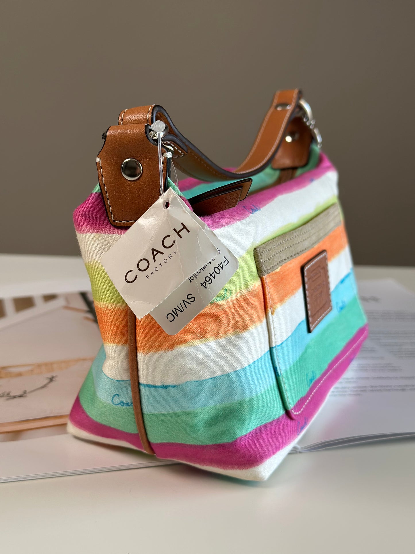 Charming vintage Coach mini bag