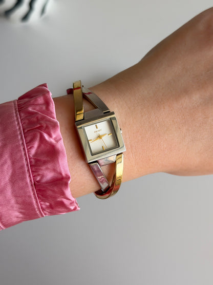 Simply beautiful DKNY watch with a two-tone design