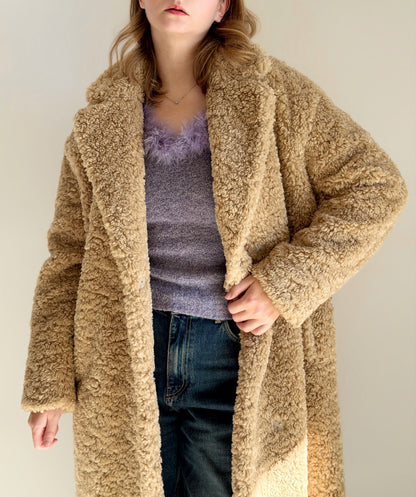 Teddy coat by Zara