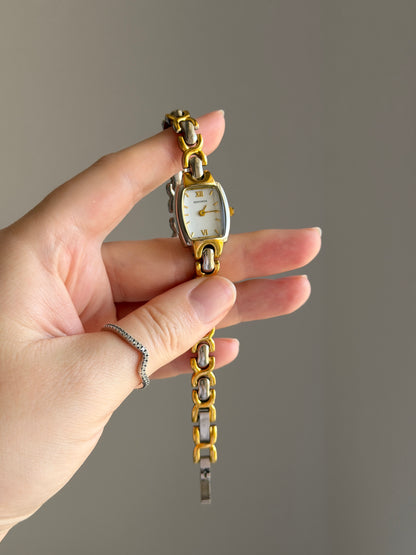 Vintage Sekonda watch in a two-tone finish