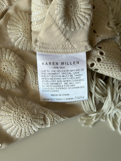 Stunning statement silk top from Karen Millen