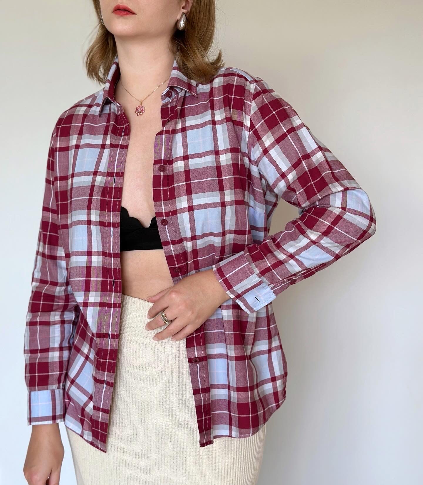 Beautiful plaid shirt by Walbusch