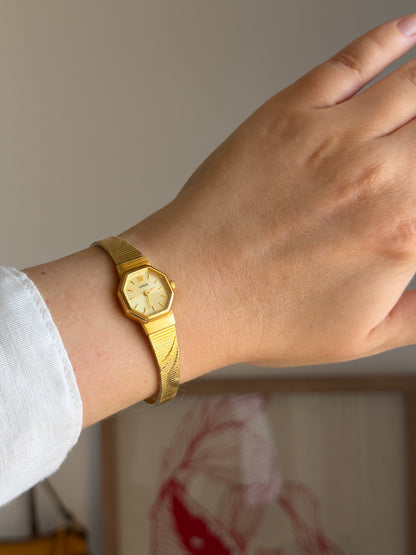 Vintage gold-tone watch Lorus