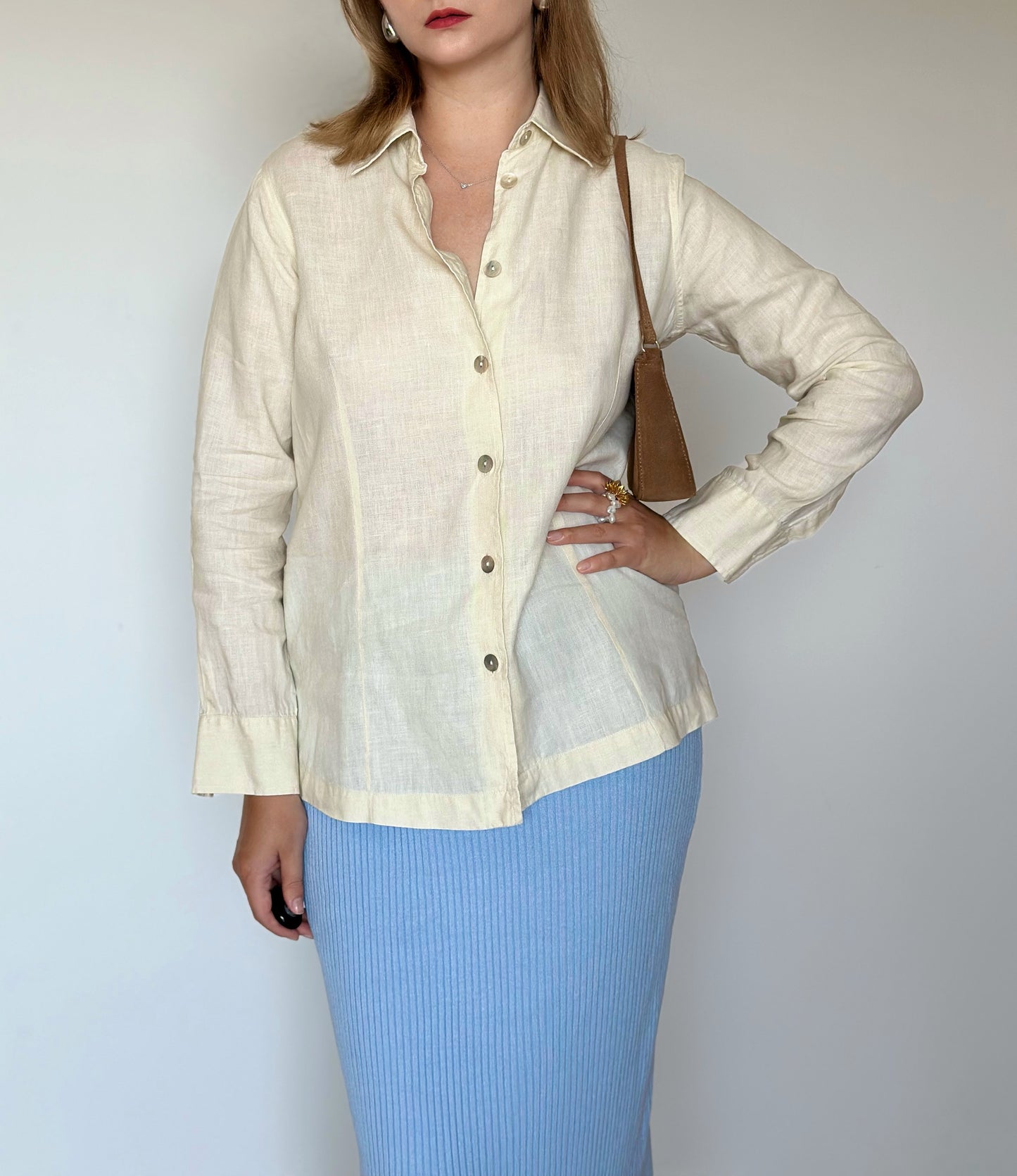 Stunning vintage linen shirt